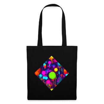 Neon Stil UV House Style - Tote Bag - black - Front