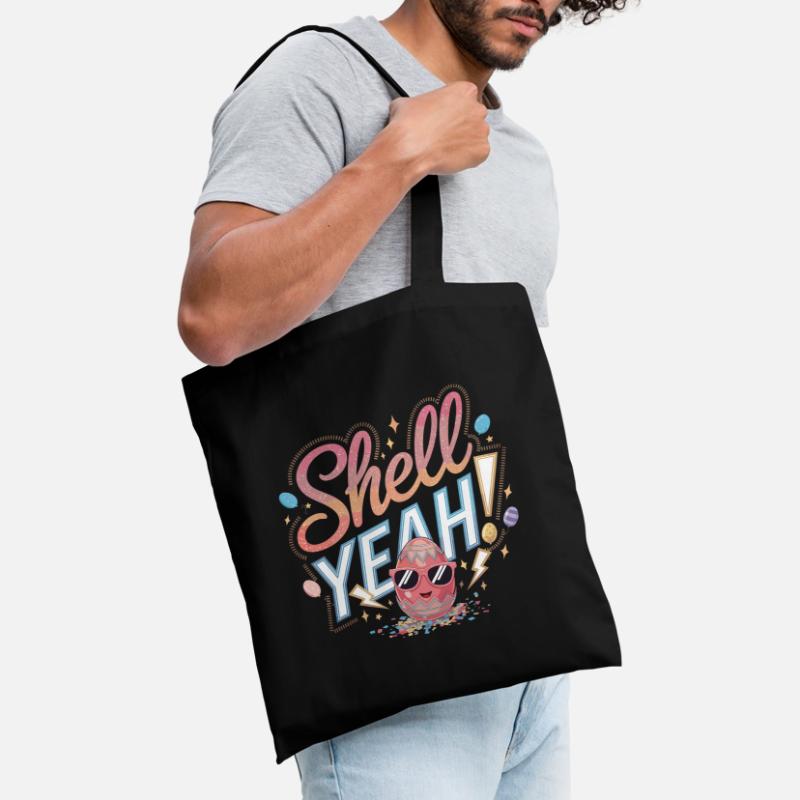 Shell yes! – Cool Easter Egg Tote Bag