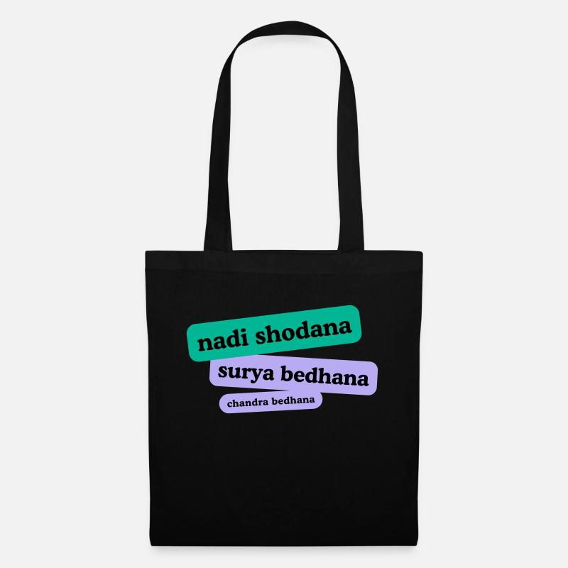 Pranayama - Tote Bag - black