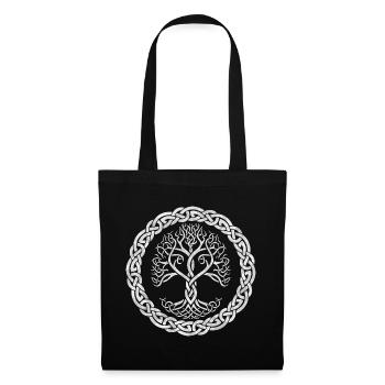 Yggdrasil Tree of Life - Tote Bag - black - Front