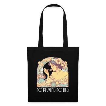 No Pelmeni No Life Woman Art Nouveau Gift - Tote Bag - black - Front