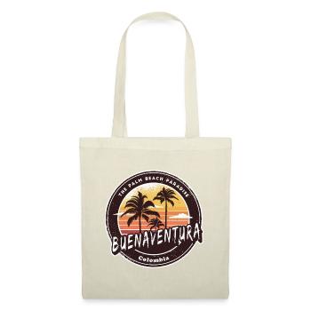 Buenaventura Palmen Strand Design - Stoffbeutel - Natur - Vorne