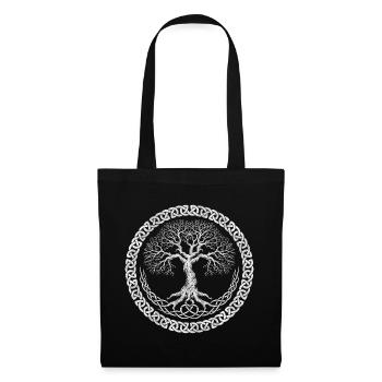 Yggdrasil Tree of Life - Tote Bag - black - Front