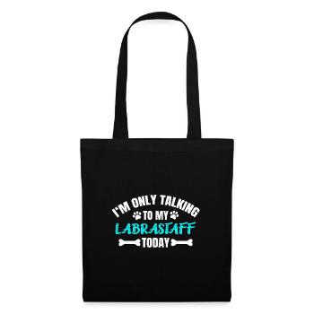 Labrastaff - Tote Bag - black - Front