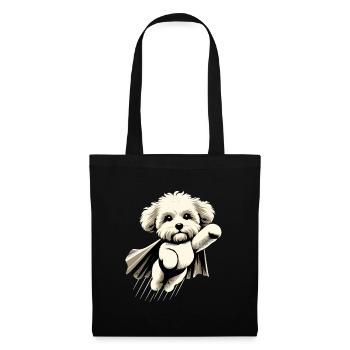 Super Dog Maltipoo Moodle Multipoo Gift - Tote Bag - black - Front