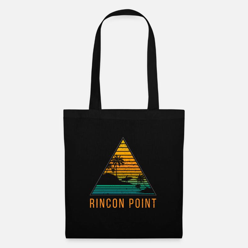 Rincon Point Surf - Tote Bag - black