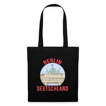 The City of Berlin in Deutschland - Tote Bag - black - Front