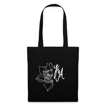 Lotus Yoga - Tote Bag - black - Front