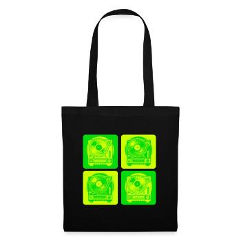 Turntable Style - Tote Bag - black - Front