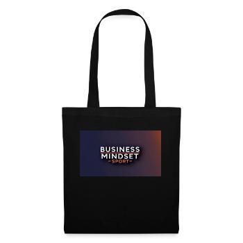 Buisness Mindset Sport - Stoffbeutel - Schwarz - Vorne