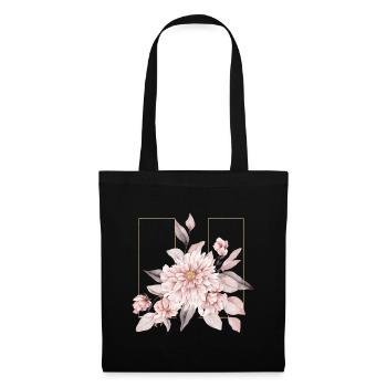 Elegant Blush Floral Design - Tote Bag - black - Front
