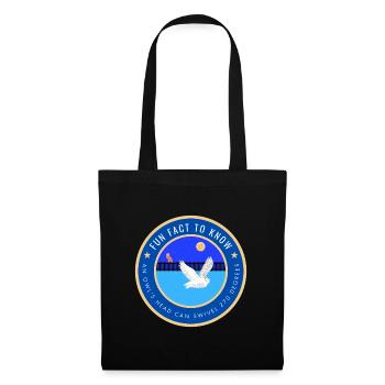 An owl's head can swivel 270 degrees - Tote Bag - black - Front