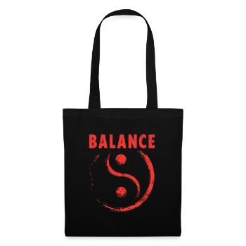 Yin and Yang Balance - Tote Bag - black - Front