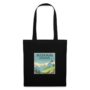Rofan Mountains - Tote Bag - black - Front