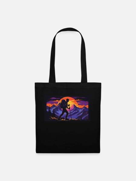 HIKER - Tote Bag - black