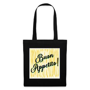 Spaghetti Enjoy your meal - Tote Bag - black - Front