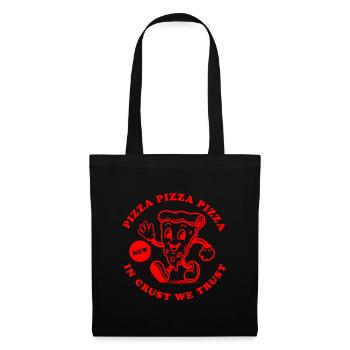 Pizza In Crust we trust Pizza Baker Delivery Service - Tote Bag - black - Front