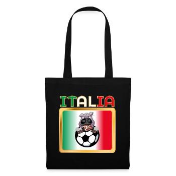 Italy Horse Football - Tote Bag - black - Front