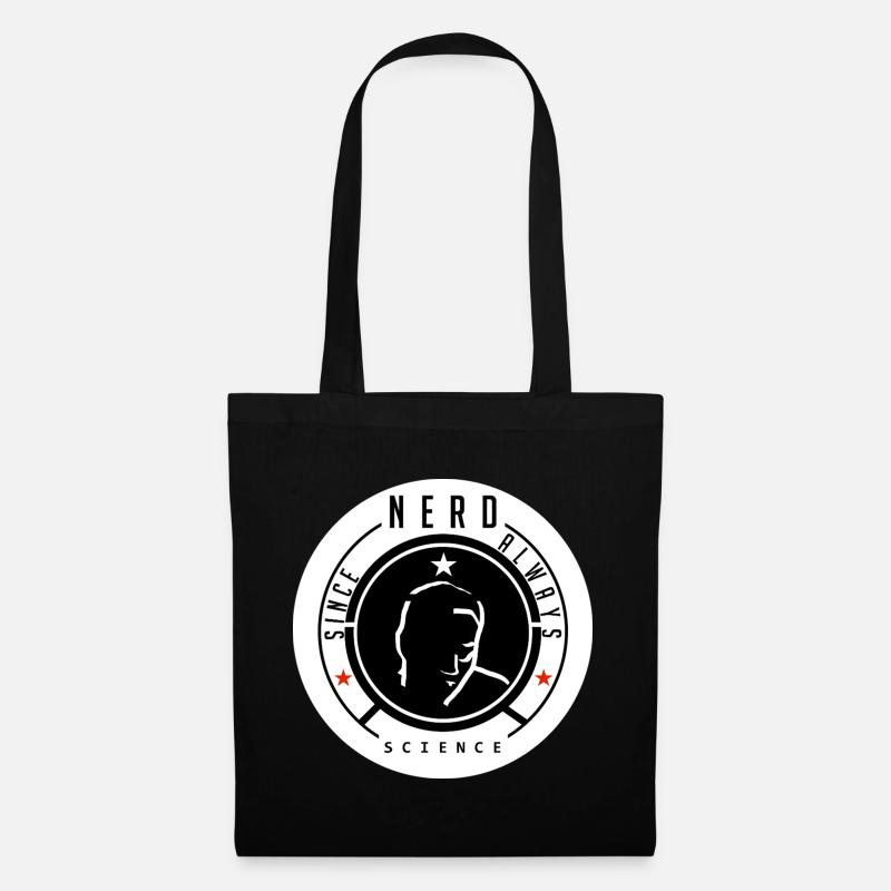 Nerd Science Logo T-Shirt - Tote Bag - black