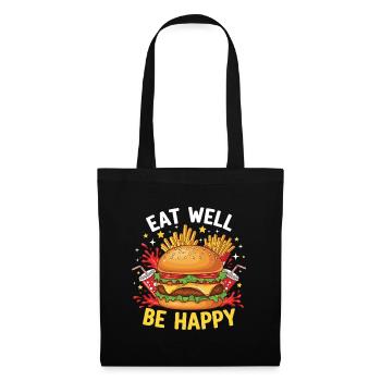 Hamburg burgers - Tote Bag - black - Front