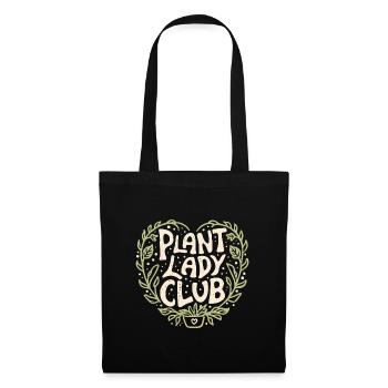 Plant lady club girl gardening mom garden lovers - Tote Bag - black - Front