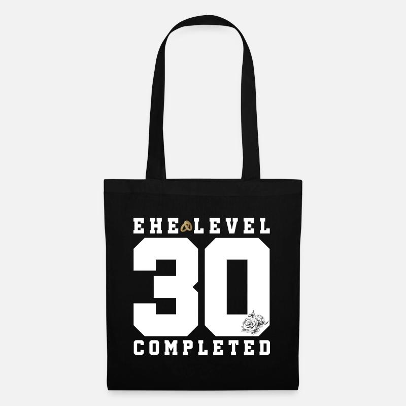 30th Wedding Anniversary - Tote Bag - black