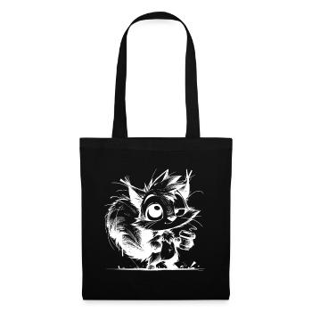 Coffee Energy replaces squirrel hibernation - Tote Bag - black - Front