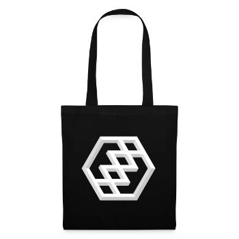 Abstract Geometric Pattern - Tote Bag - black - Front
