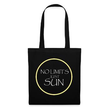 Sun Abstract Fun Motif Maritime Sunset - Tote Bag - black - Front
