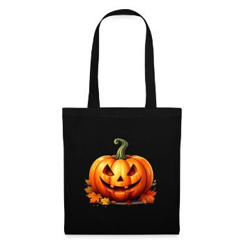Happy Halloween pumpkin lantern - Tote Bag - black - Front