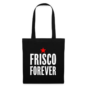 Frisco Forever San Francisco City Love - Sac en tissu - noir - Devant