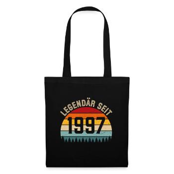 Légendaire depuis 1997 – Né en 1997 - Sac en tissu - noir - Devant