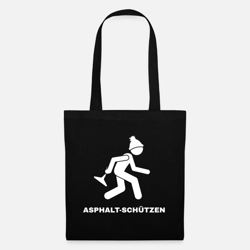 ASPHALT SHOOTERS - Tote Bag - black