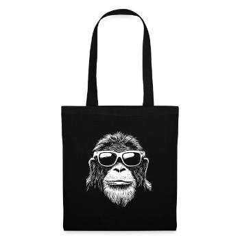 Cool Orangutan Orangutan Monkey Sunglasses - Tote Bag - black - Front