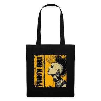 Punk'n Roll Girl - Tote Bag - black - Front