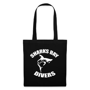 SHARKS BAY DIVERS - Stoffbeutel - Schwarz - Vorne