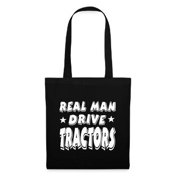 Tractor - Tote Bag - black - Front