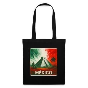 Mexico Pyramids Design - Tote Bag - black - Front
