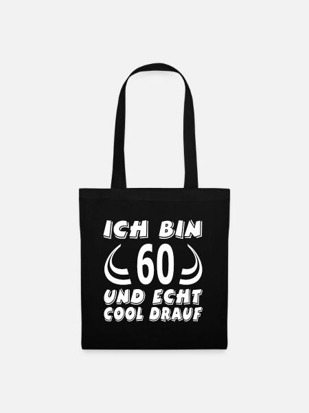 Geburtstag - Stoffbeutel - Schwarz