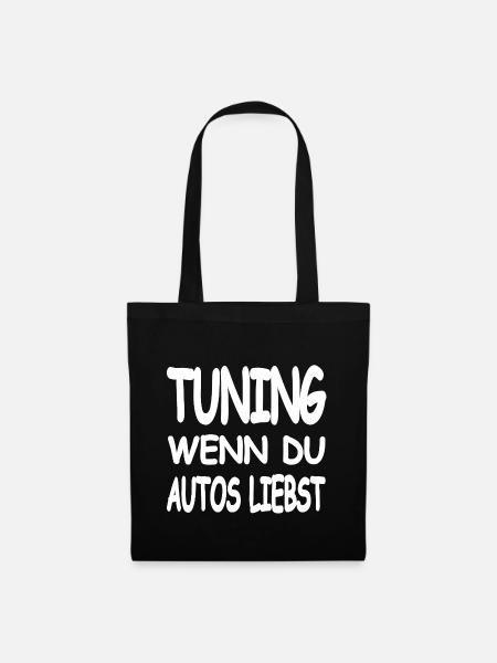 Tuning - Stoffbeutel - Schwarz