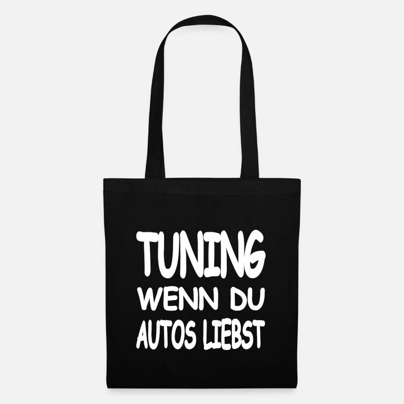 Tuning - Stoffbeutel - Schwarz