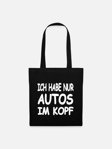 Auto - Stoffbeutel - Schwarz