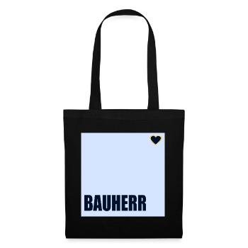 HOUSE CONSTRUCTION BUILDER HERZ - Tote Bag - black - Front