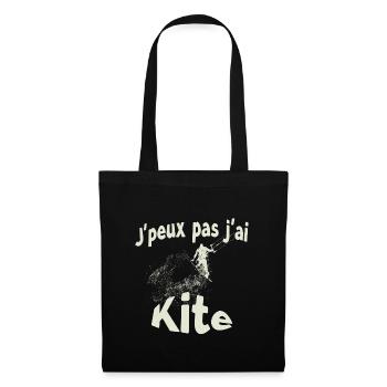 I can't I kite - Tote Bag - black - Front