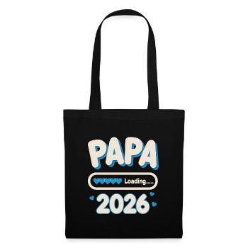 Papa Loading 2026 - Tote Bag - black - Front