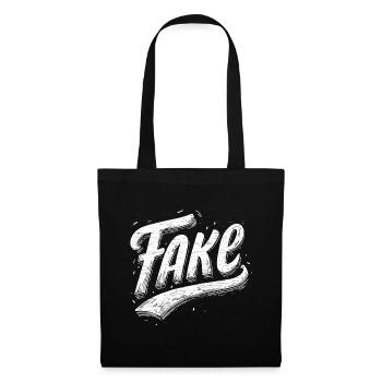 Fake - Tote Bag - black - Front