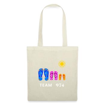 Team 974 savates Summer Sun - Tote Bag - nature - Front