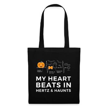 Funny Science and Engineering Halloween TShirt - Tote Bag - black - Front