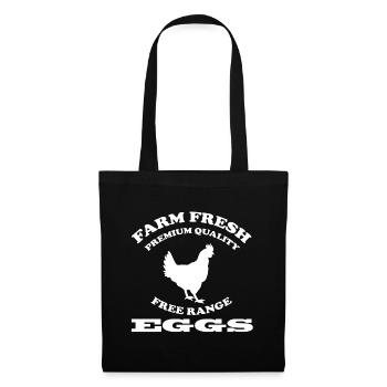 Eggs - Tote Bag - black - Front