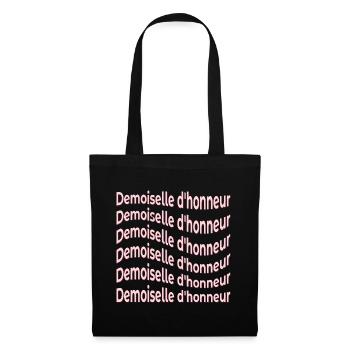 Bridesmaid Bride - Tote Bag - black - Front
